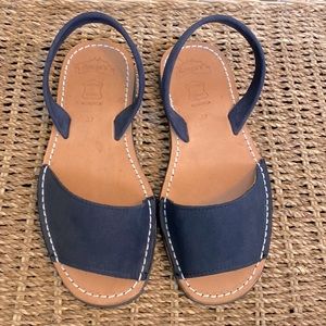 New Navy Menorcan Handmade Sandals